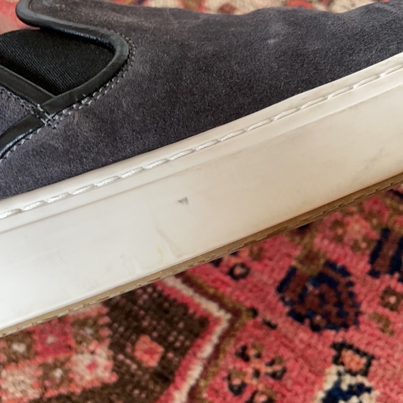Paul Stewart Suede Slip-On Sneakers